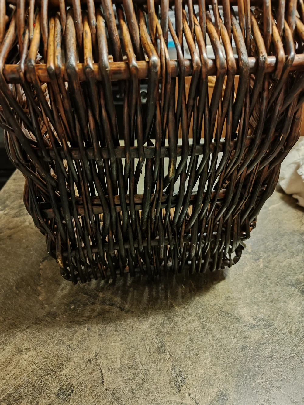 Source Unknown Handwoven Willow Basket - Brown